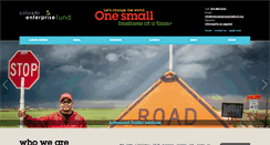Desktop Screenshot of coloradoenterprisefund.org